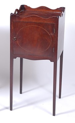 Lot 2580 - * An early 19th century mahogany pot cupboard,...