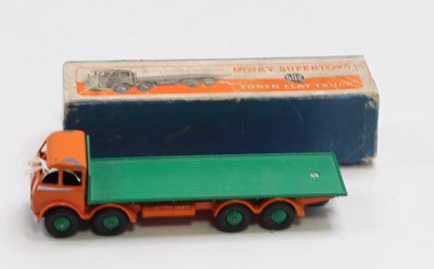 Lot 1729 - A group of 3 boxed Dinky Toys 1st type Fodens...