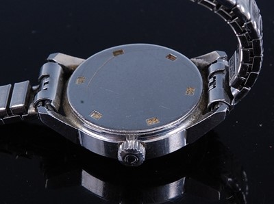 Lot 2755 - A lady's Omega Geneve steel cased wristwatch,...
