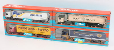 Lot 990 - Tekno 1/50th scale road haulage diecast group,...