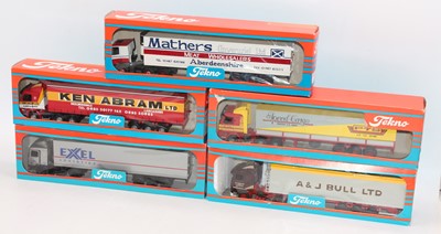 Lot 991 - Tekno 1/50th scale road haulage diecast group,...