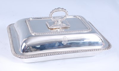Lot 2169 - An early 20th century silver lidded entree...