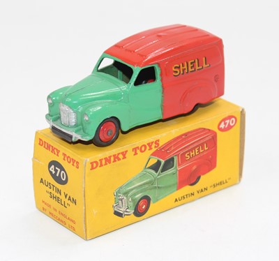 Lot 1744 - Dinky Toys No. 470 Austin Shell BP delivery...