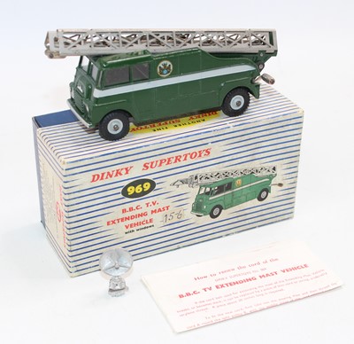 Lot 1753 - Dinky Toys No. 969 BBC TV extending mast...