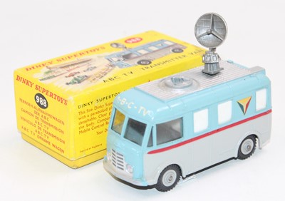 Lot 1755 - Dinky Toys No. 988 ABC TV transmitter van,...