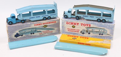 Lot 1760 - 2 Dinky Toys Pullmore car transporters as...