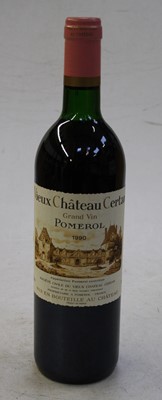 Lot 1011 - Vieux Château Certan, 1990, Pomerol, five bottles