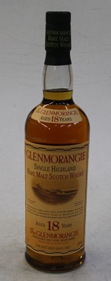 Lot 1404 - Glenmorangie aged 18 years single Highland...