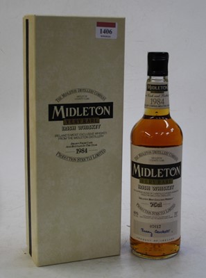 Lot 1406 - Midleton very rare Irish whiskey, 1984,...