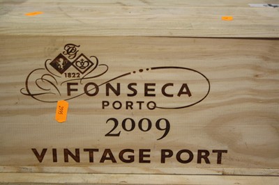 Lot 1314 - Fonseca vintage port, 2009, six bottles (OWC)