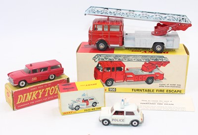 Lot 1779 - 3 Dinky Toys emergency vehicles consisting: No....