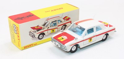 Lot 1782 - Dinky Toys No. 205 Lotus Cortina rally car,...