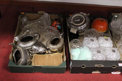 Lot 78 - Two boxes of miscellaneous items, to include a...