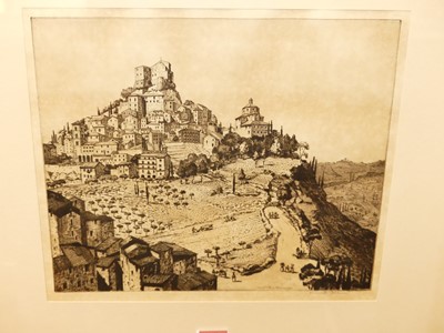 Lot 1002 - Kenneth Holmes - The Village on the Hill,...