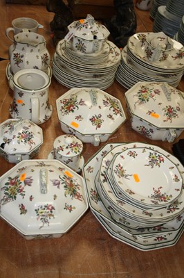 Lot 90 - A Royal Doulton part dinner service in the Old...