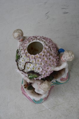 Lot 115 - A 20th century German porcelain figure group,...
