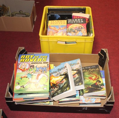 Lot 166 - Two boxes of miscellaneous children's books...