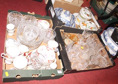 Lot 169 - Three boxes of miscellaneous china and...