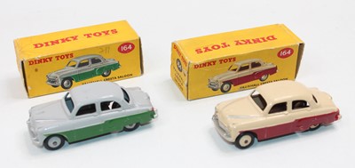 Lot 1791 - 2 Dinky Toys No. 164 Vauxhall Cresta saloon...