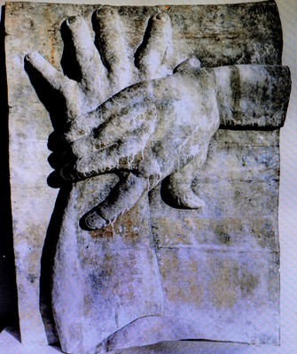 Lot 33 - Shaun Brosnan: Hands 3 sculpture by Shaun...