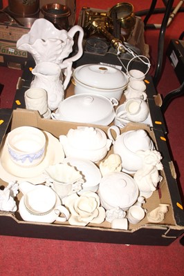 Lot 188 - Two boxes of miscellaneous items, to include...