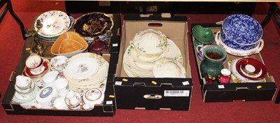 Lot 189 - Four boxes of miscellaneous items, to include...