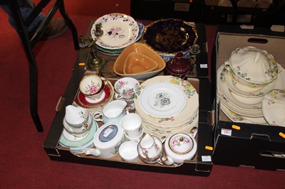 Lot 189 - Four boxes of miscellaneous items, to include...