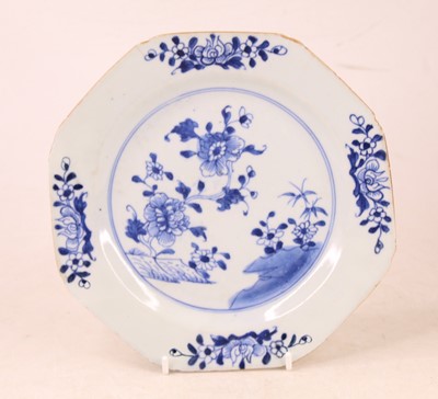 Lot 207 - An 18th century Chinese export tin-glazed...