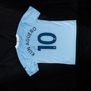 Lot 37 - Sergio Agüero: Signed Manchester City Football...