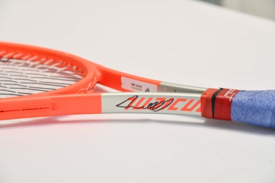 Lot 40 - HEAD Radical racket signed by Andy Murray &...