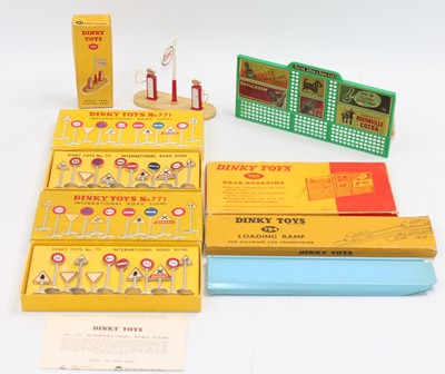 Lot 1797 - Dinky Toys boxed accessory group to include:...