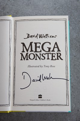 Lot 85 - David Walliams OBE: Signed children’s book...