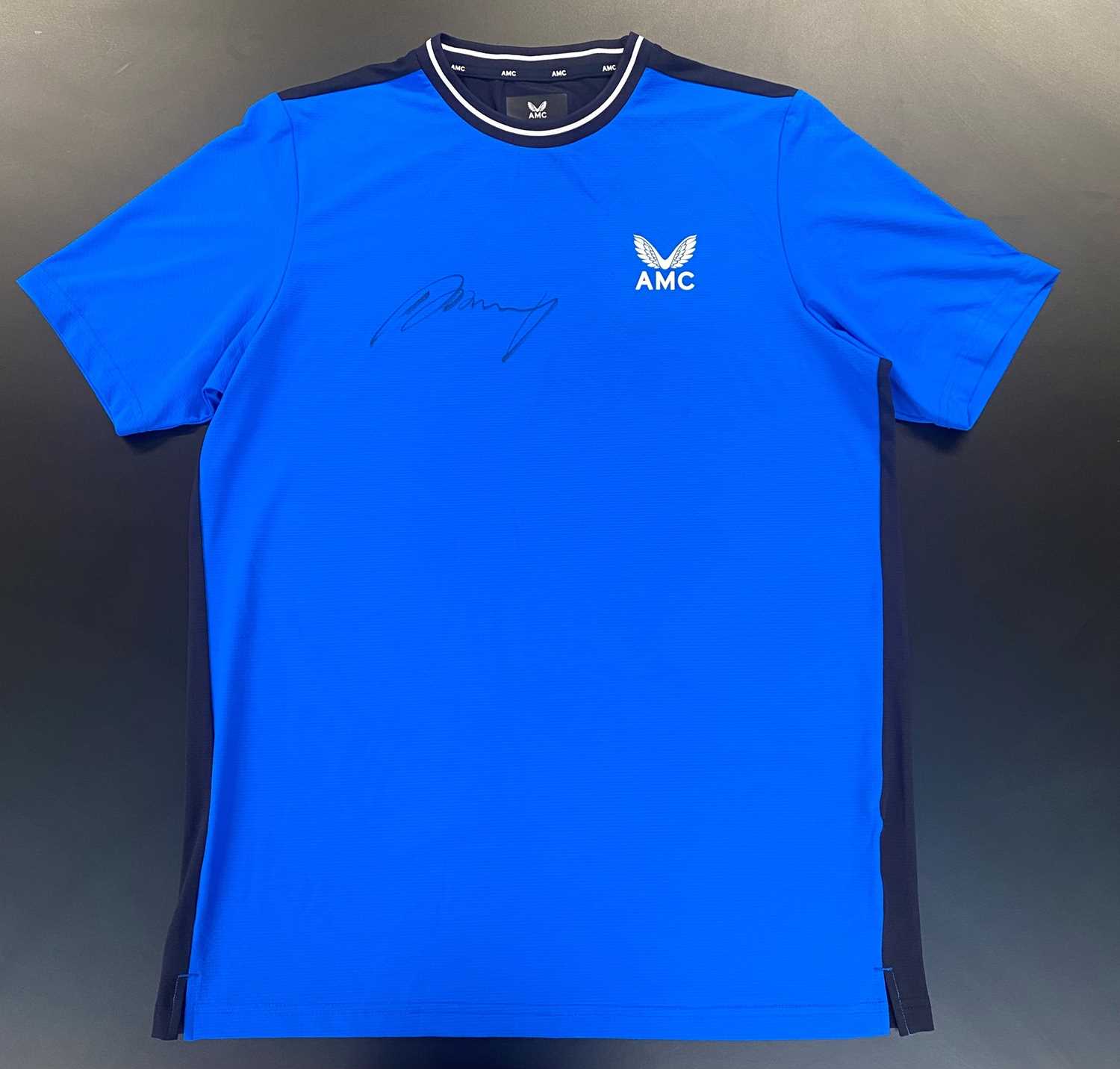 Lot 90 - Andy Murray signed AMC T-Shirt T-shirt signed...