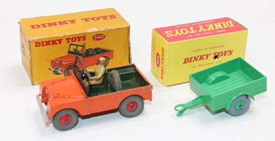 Lot 1799 - Dinky Toys Boxed Group, 2 examples, to include...