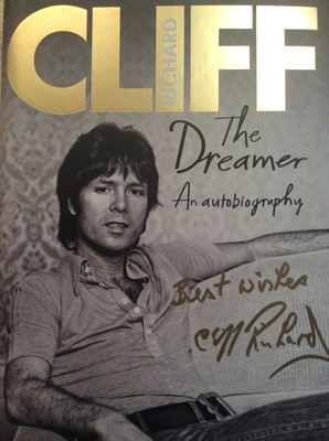 Lot 101 - Sir Cliff Richard signed memorabilia; spanning...