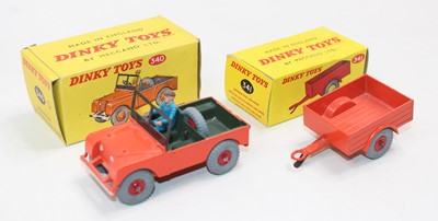 Lot 1800 - Dinky Toys boxed group, 2 examples to include:...