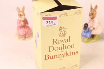 Lot 250 - A collection of six Royal Doulton Bunnikins...