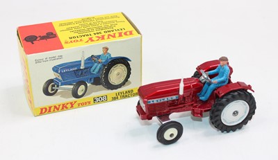 Lot 1803 - Dinky Toys No. 308 Leyland 38F tractor...