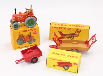 Lot 1804 - Dinky Toys boxed farming group to include:...