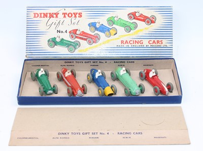 Lot 1805 - Dinky Toys gift set No.4 racing cars...