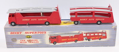 Lot 1806 - Dinky Toys, 983, Car Carrier and Trailer,...