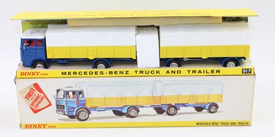 Lot 1807 - Dinky Toys No. 917 Mercedes-Benz Truck and...