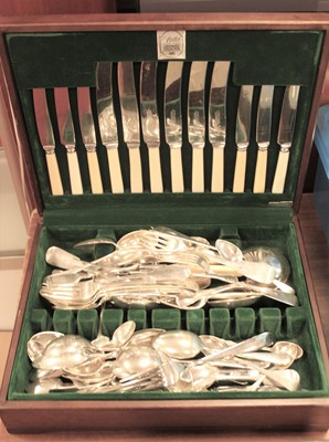 Lot 274 - A Butler Cavendish collection canteen of...