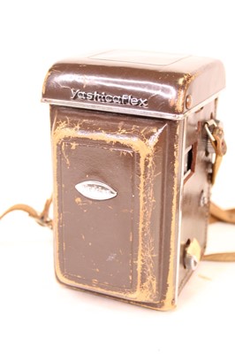 Lot 347 - A Yashica model 635 boxed camera, with Yoshica...