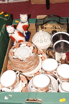 Lot 175 - Three boxes of miscellaneous items to include...