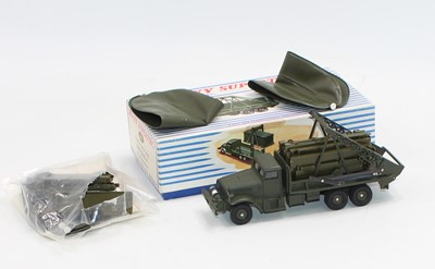 Lot 1824 - French Dinky Toys, No.884 Brockway Bridgelayer,...