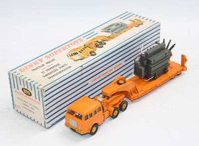 Lot 1825 - French Dinky 898 Berliet Low Loader, finished...