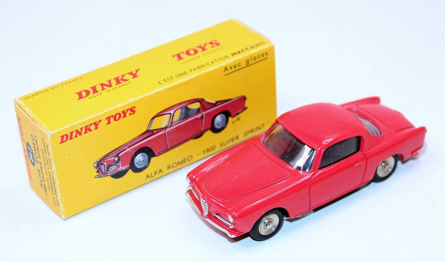 Lot 1876 - French Dinky Toys No. 24J Alfa Romeo 1900