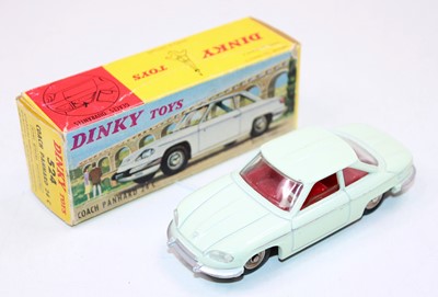 Lot 1878 - French Dinky Toys, 524, Panhard 24CT, pale...