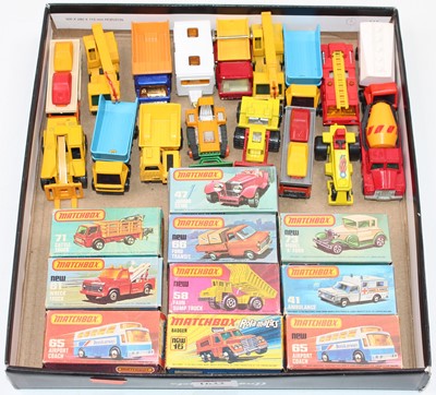 Lot 1632 - Matchbox Lesney Superfast group comprising 10...